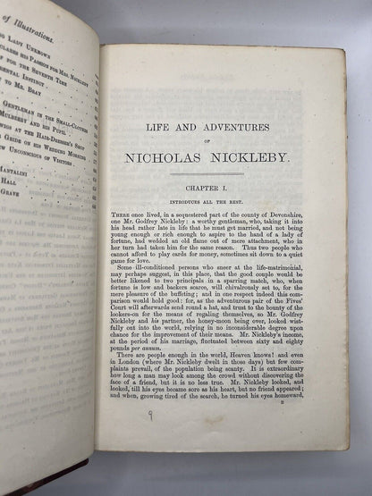 Nicholas Nickleby by Charles Dickens 1890