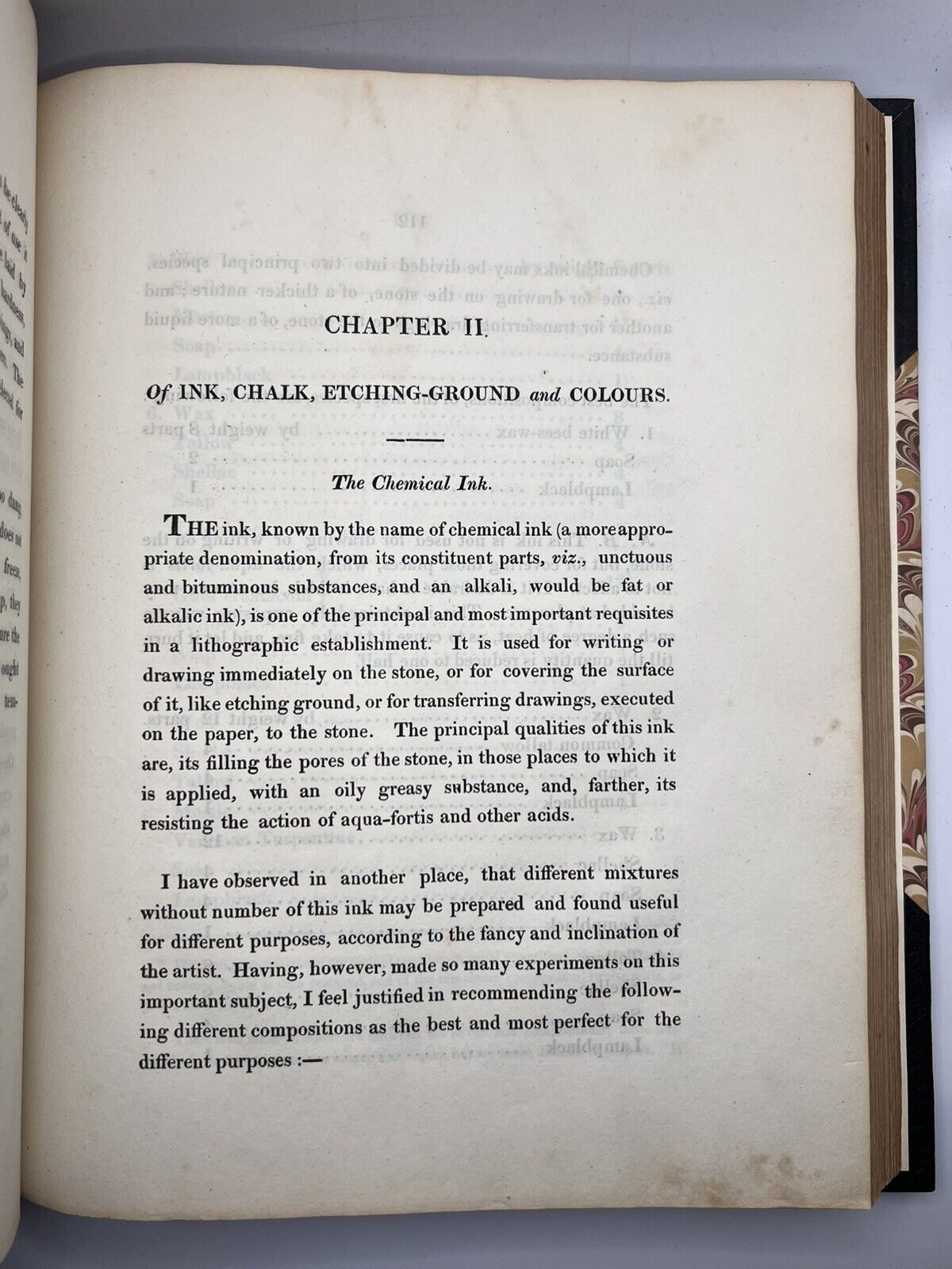 Senefelder's History of Lithography 1819 First English Edition