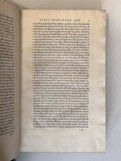 The Works of Eusebius 1544 First Edition