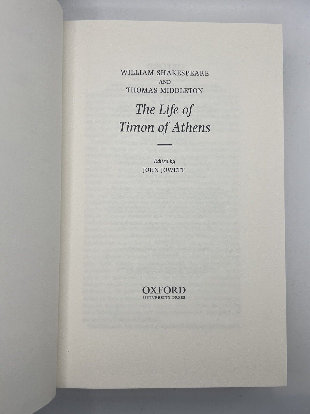 Timon of Athens by William Shakespeare 2012 Folio Society, Letterpress Edition No. 15