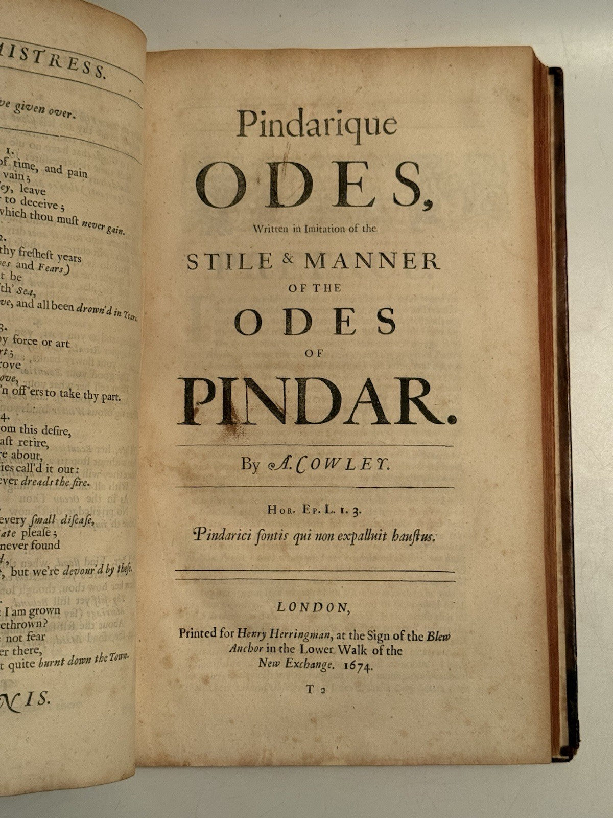 The Works of Abraham Cowley 1674-1689