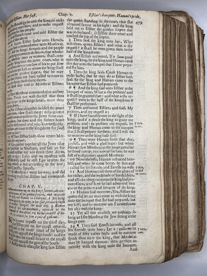 The King James Bible 1653-4