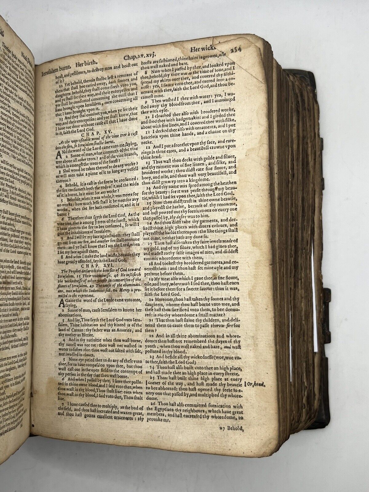 Antique English Bible 1605