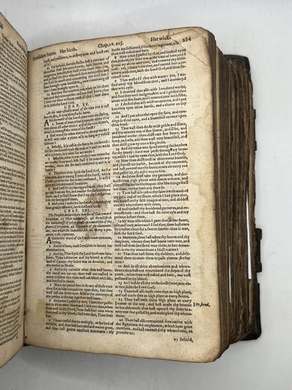 Antique English Bible 1605