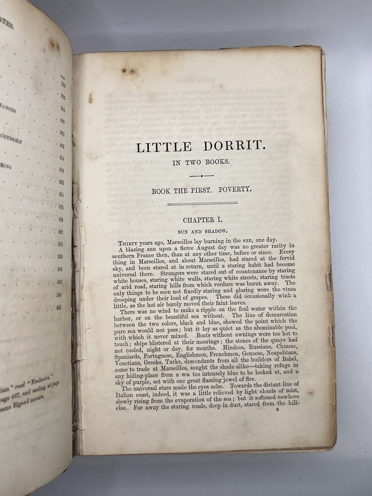 Little Dorrit by Charles Dickens 1857 First Edition