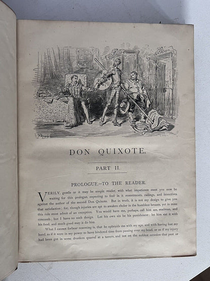 Don Quixote by Miguel de Cervantes c.1870 Gustave Dore