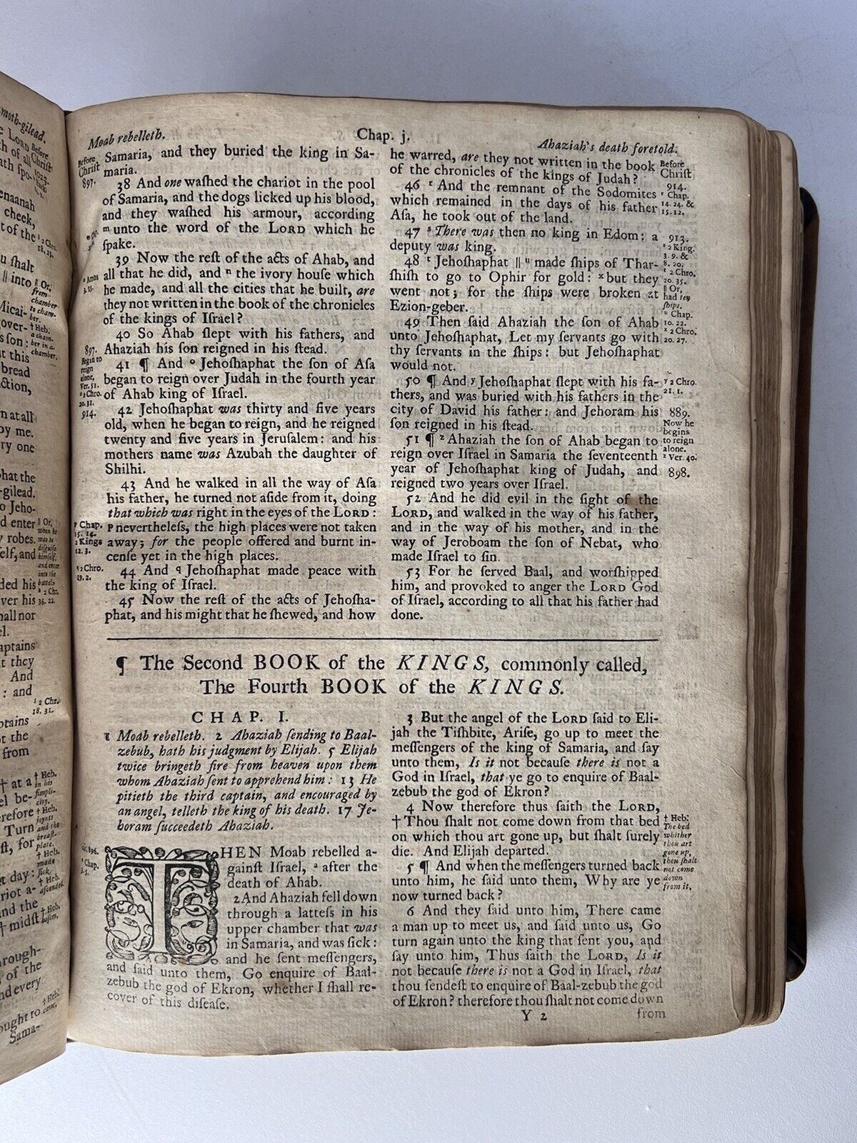 King James Bible 1732 John Baskett