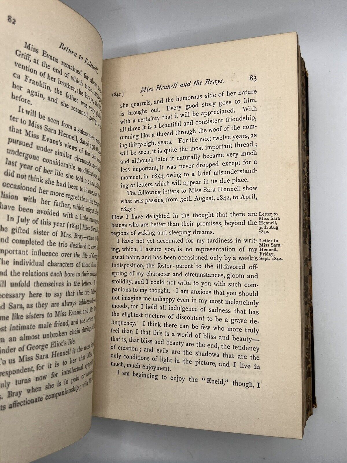 The Life of George Eliot by J.W. Cross 1885 First Edition