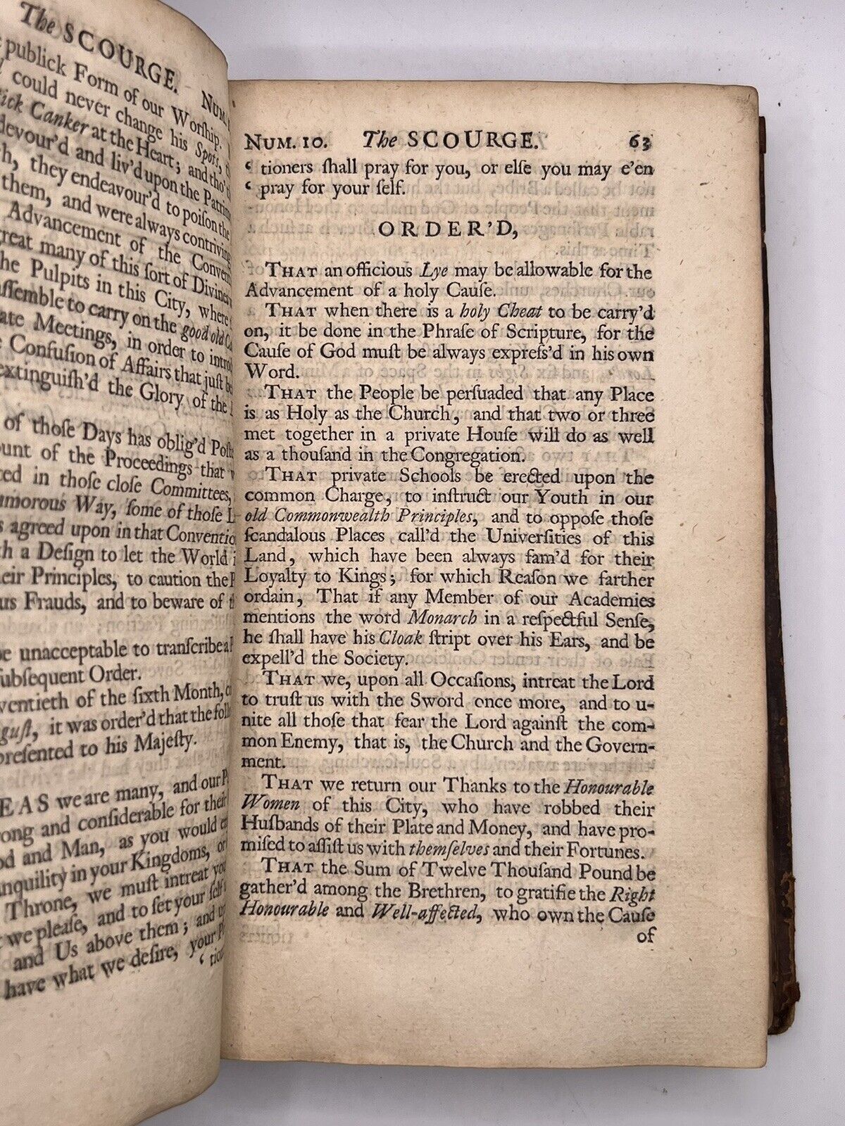 The Scourge: In Vindication of the Church of England by Thomas Lewis 1720