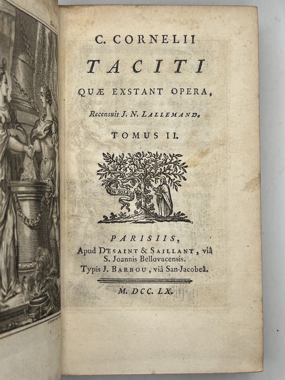 The Works of Tacitus 1760