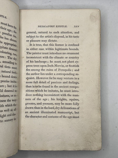 Ivanhoe by Sir Walter Scott 1820 First Edition