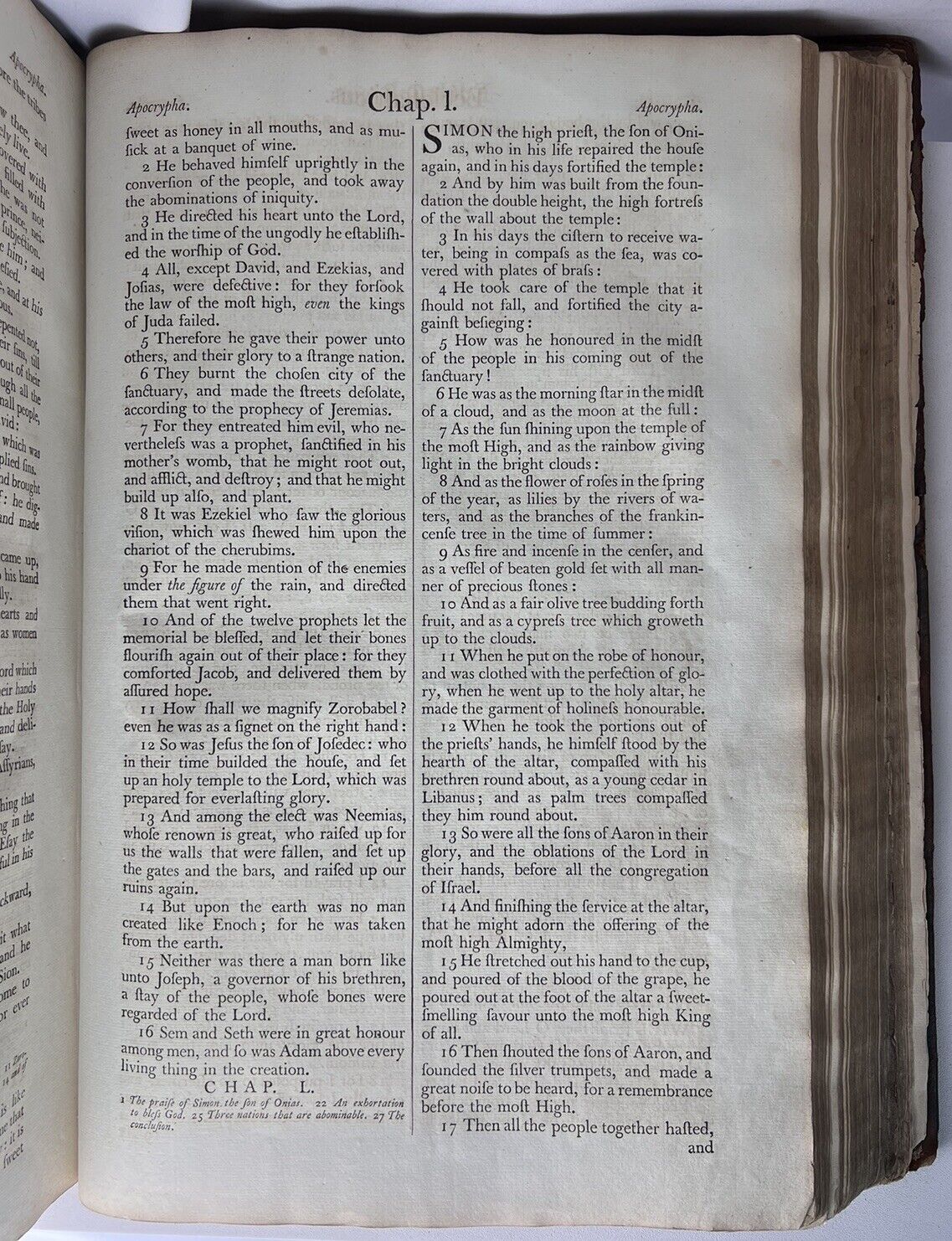 Antique King James Bible 1781 Clarendon Press