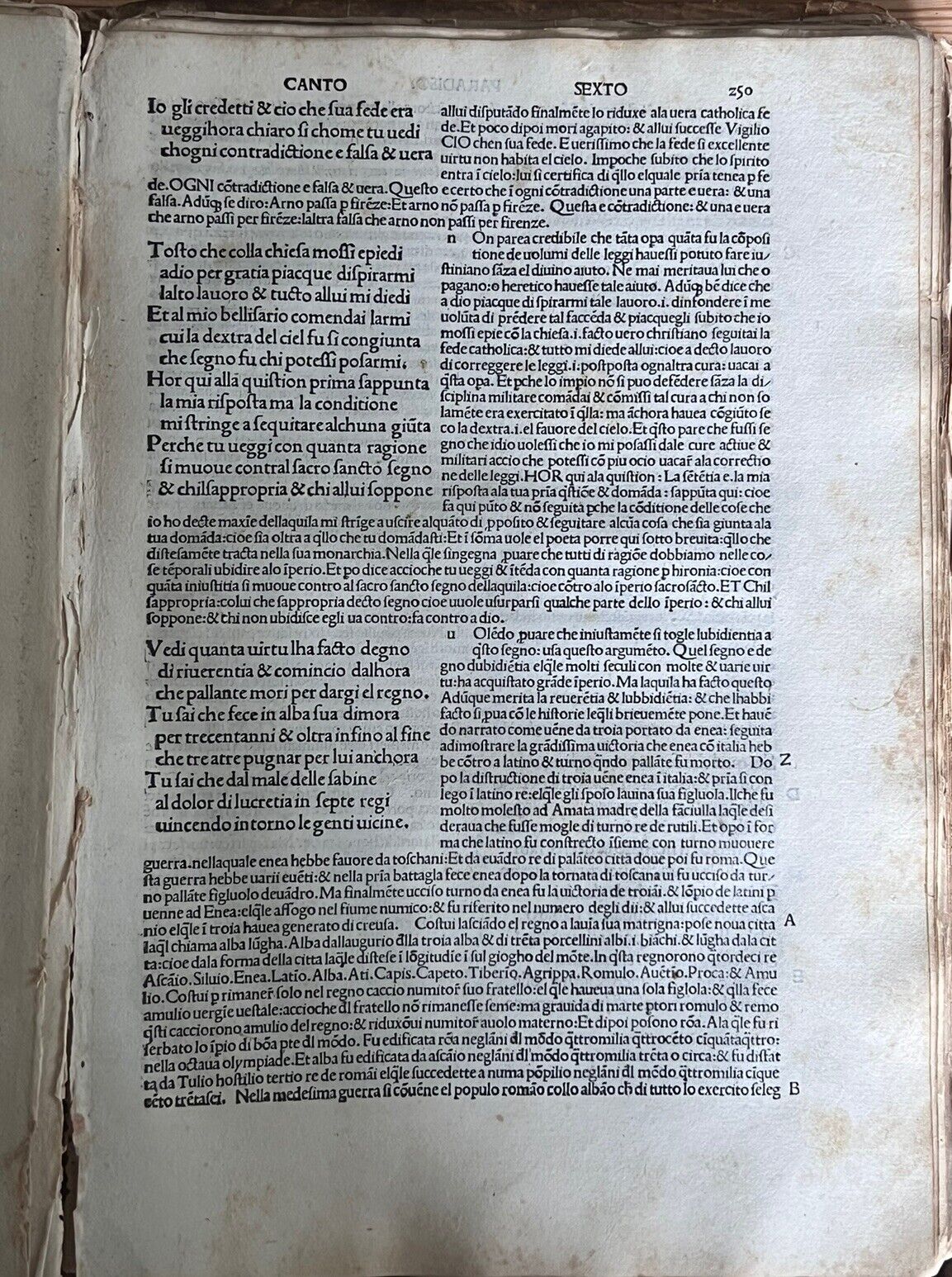 Dante's Divine Comedy 1491: An Incunable Dante