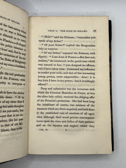 Quentin Durwood By Sir Walter Scott 1823 First Edition