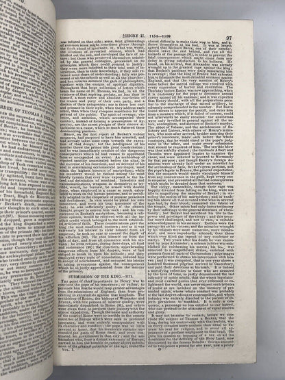 The History of England by David Hume, Tobias Smollett, & Miller 1826