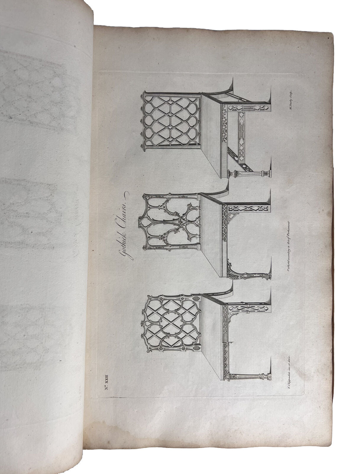 Gentleman and Cabinet Maker's Director by Thomas Chippendale 1754 First Edition