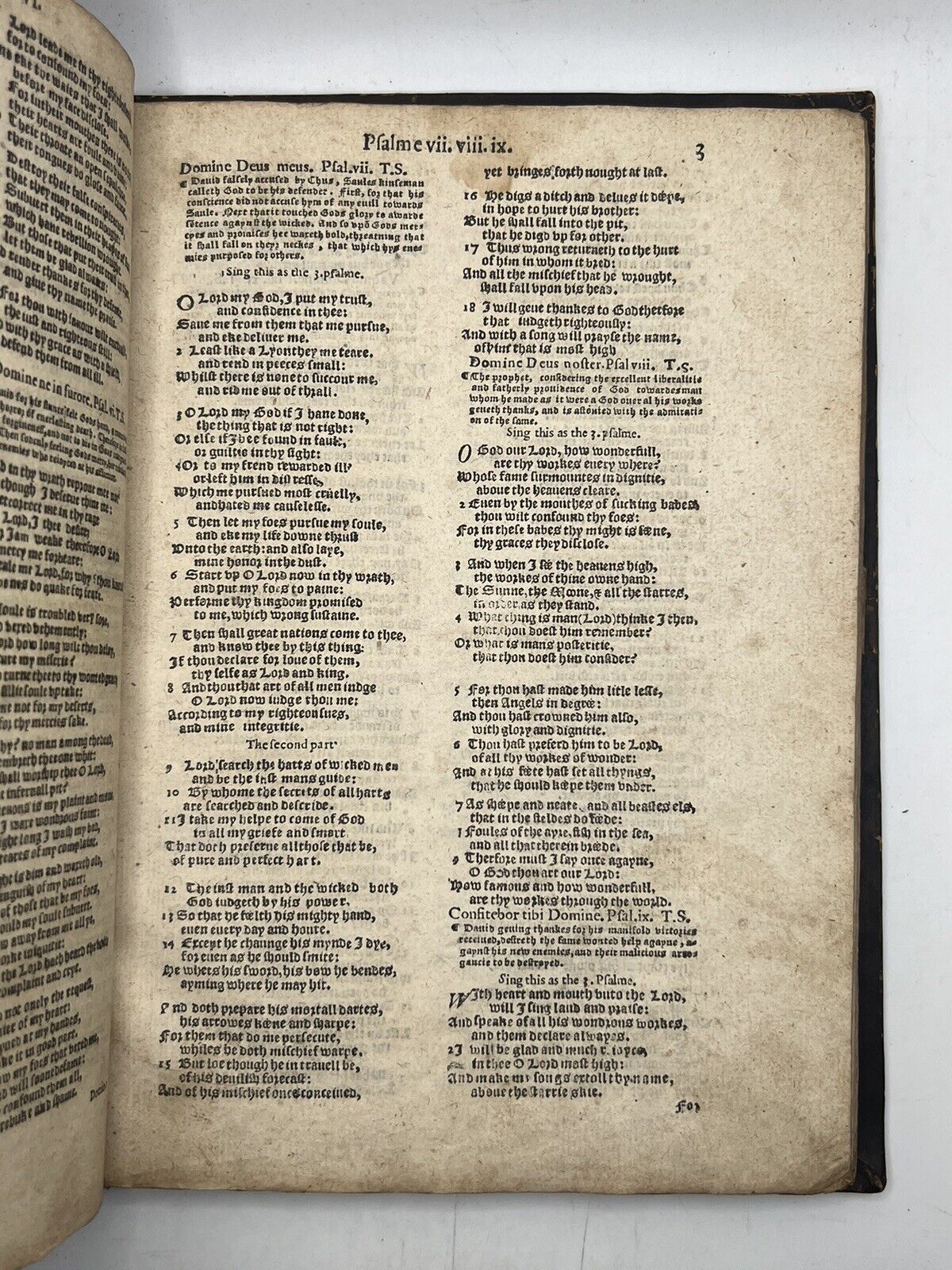 The Whole Book of Psalms 1605 Contemporary Marginalia and Music