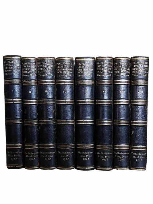 Plutarch's Lives 1928 Shakespeare Head Press 1/100 Signed Limited Edition