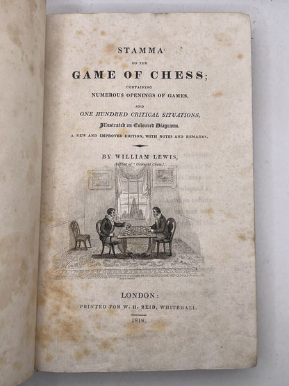 The Game of Chess by William Lewis 1818