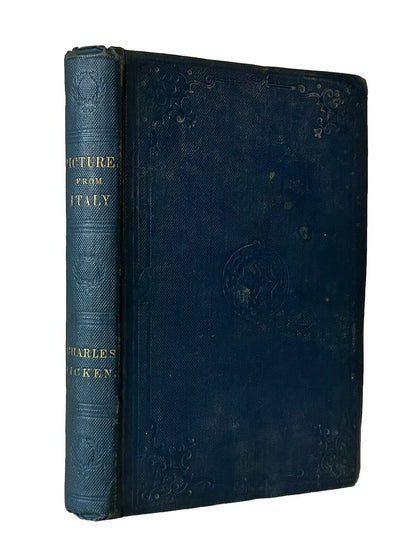 Pictures from Italy by Charles Dickens 1846 First Edition