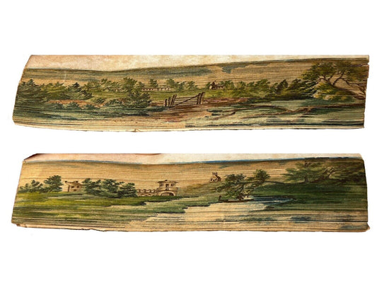 Paradise Lost by John Milton 1804 Fore-Edge Paintings