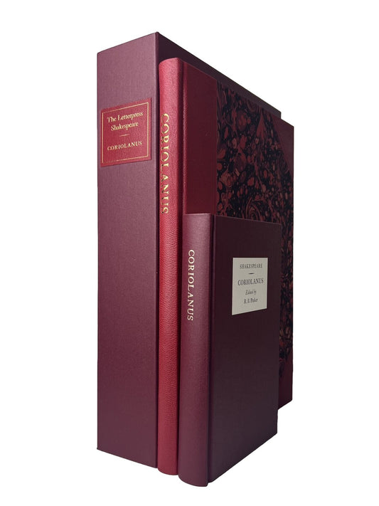 Coriolanus by William Shakespeare 2008 Folio Society, The Letterpress Shakespeare no. 21