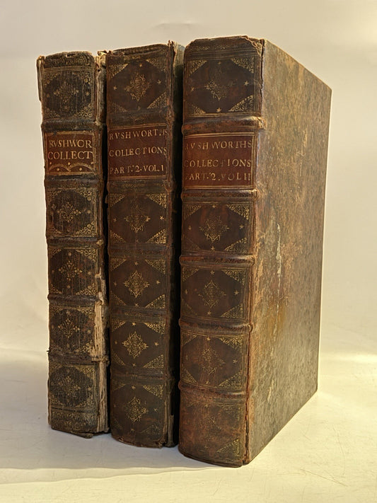 Rushworth History of England 1659-80 First Edition