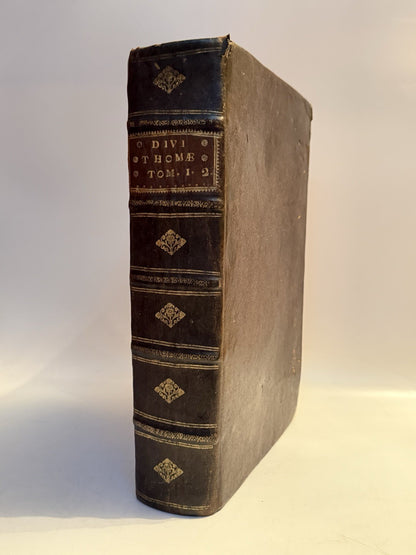 Luis de Molina's Commentary on Thomas Aquinas 1593 First Edition