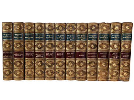 Works of William Shakespeare in 12 Volumes