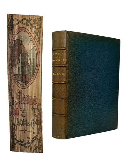 FORE EDGE PAINTING: Ruskin and His Circle 1910