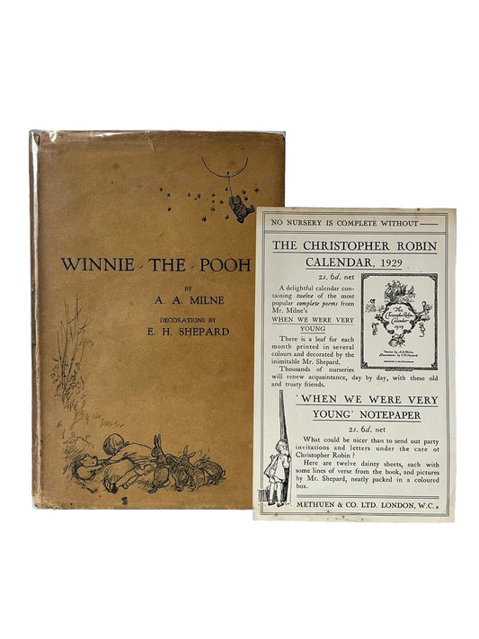 Winnie the Pooh by A. A. Milne 1926 First Edition First Impression with Original Dust Jacket