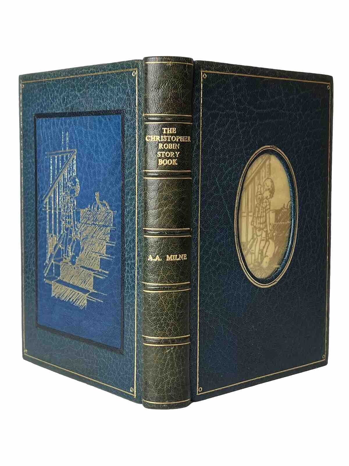 The Christopher Robin Story Book by A. A. Milne 1929 Fine Cosway Style Binding