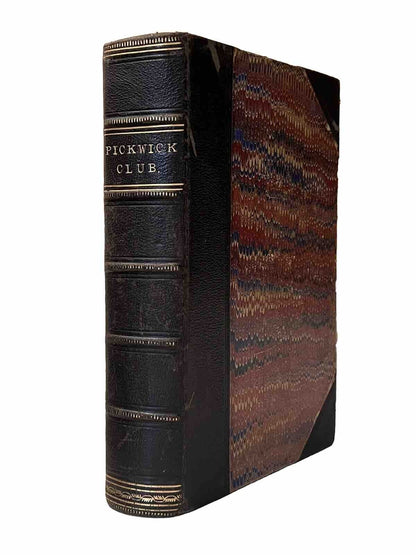 The Pickwick Papers by Charles Dickens 1837 First Edition Very Clean Copy