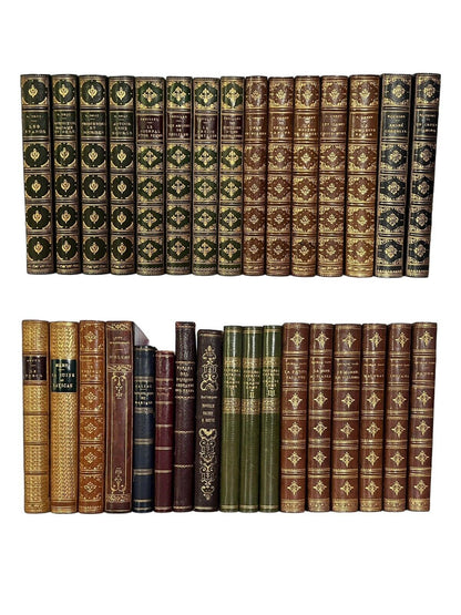 Finely Bound Antiquarian Books c.1800s Rothschild Collection Provenance