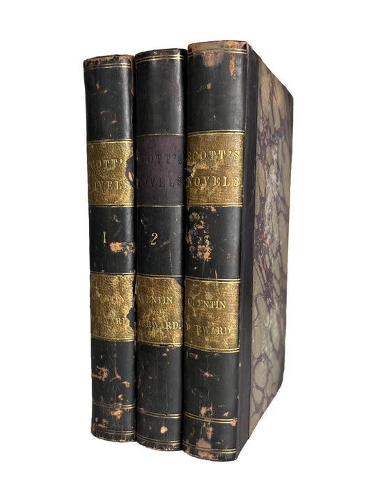 Quentin Durwood By Sir Walter Scott 1823 First Edition