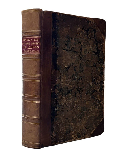 A Vindication of the Rights of Woman by Mary Wollstonecraft 1792 First Edition