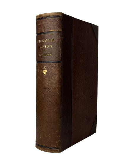 The Pickwick Papers by Charles Dickens 1837 First Edition Early State with Buss Plates