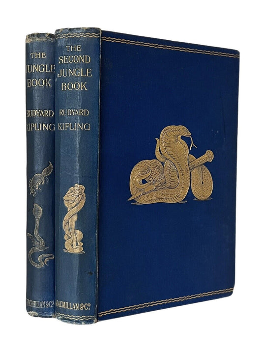 The Jungle Books by Rudyard Kipling 1894-5 - 2nd/1st Impr.