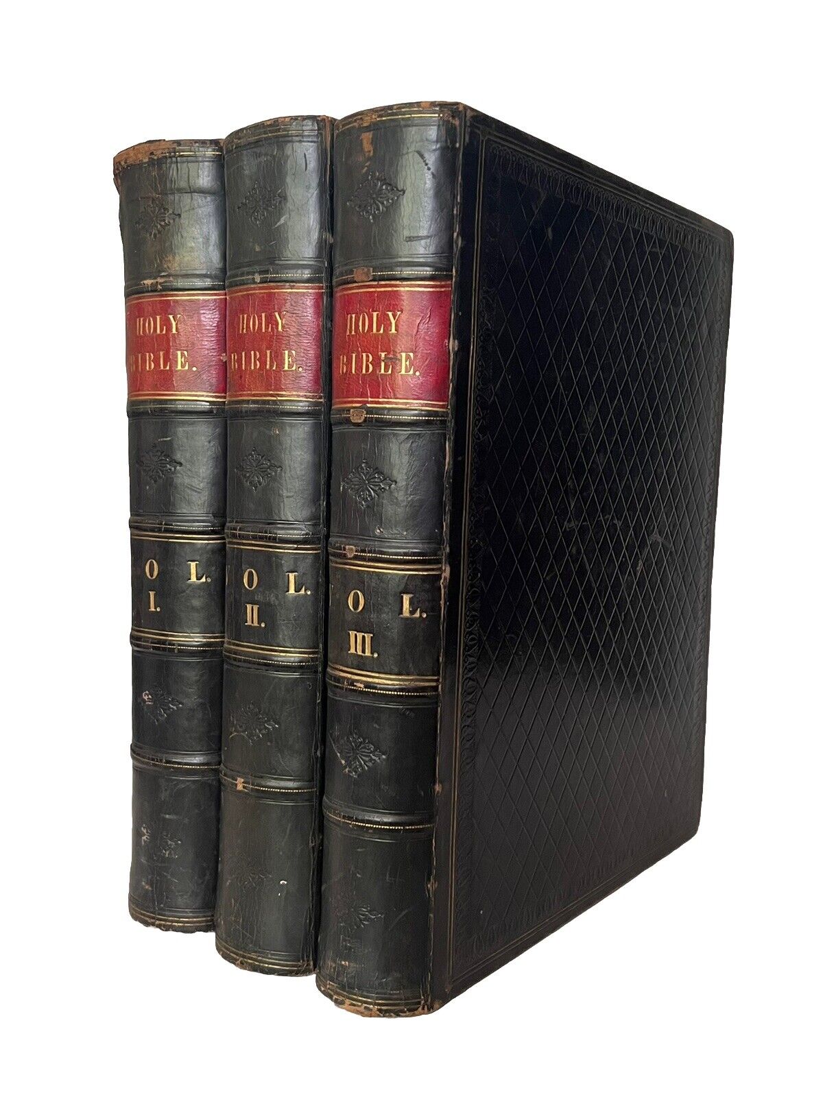 Antique King James Bible c1860