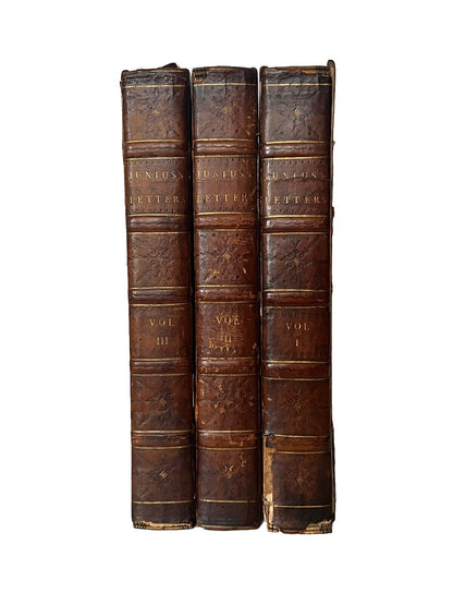 The Letters of Junius 1812 First Collected Edition