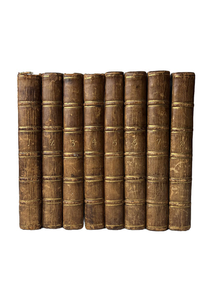 The Spectator in 8 Volumes circa 1753