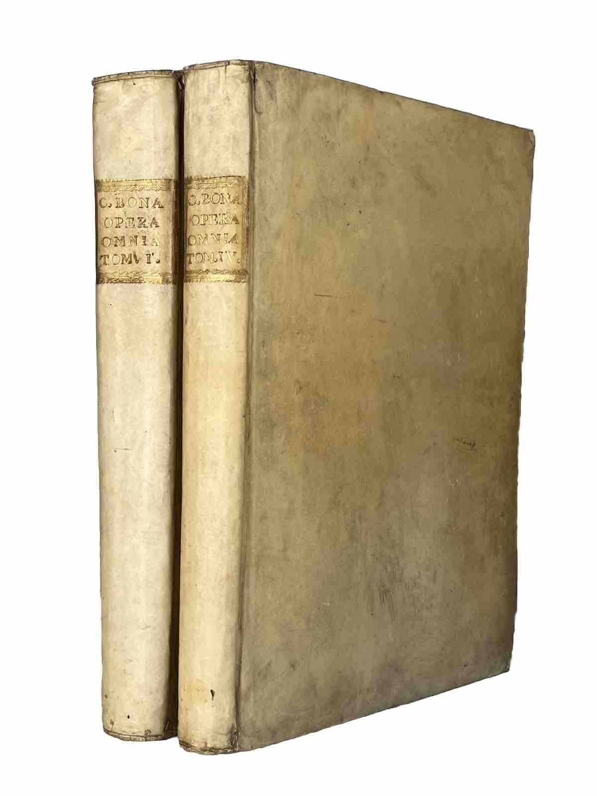 Liturgy & Letters of Joannis Bona 1747-1755