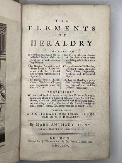 The Elements of Heraldry 1765