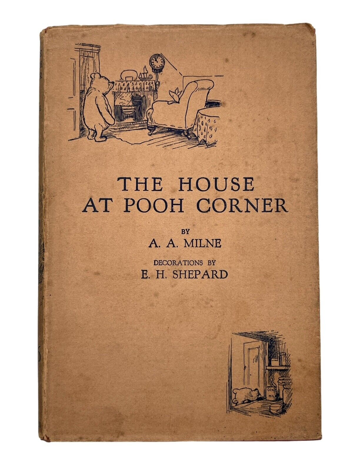 The House at Pooh Corner by A.A. Milne 1928 First Edition First Impression with the Dust Jacket