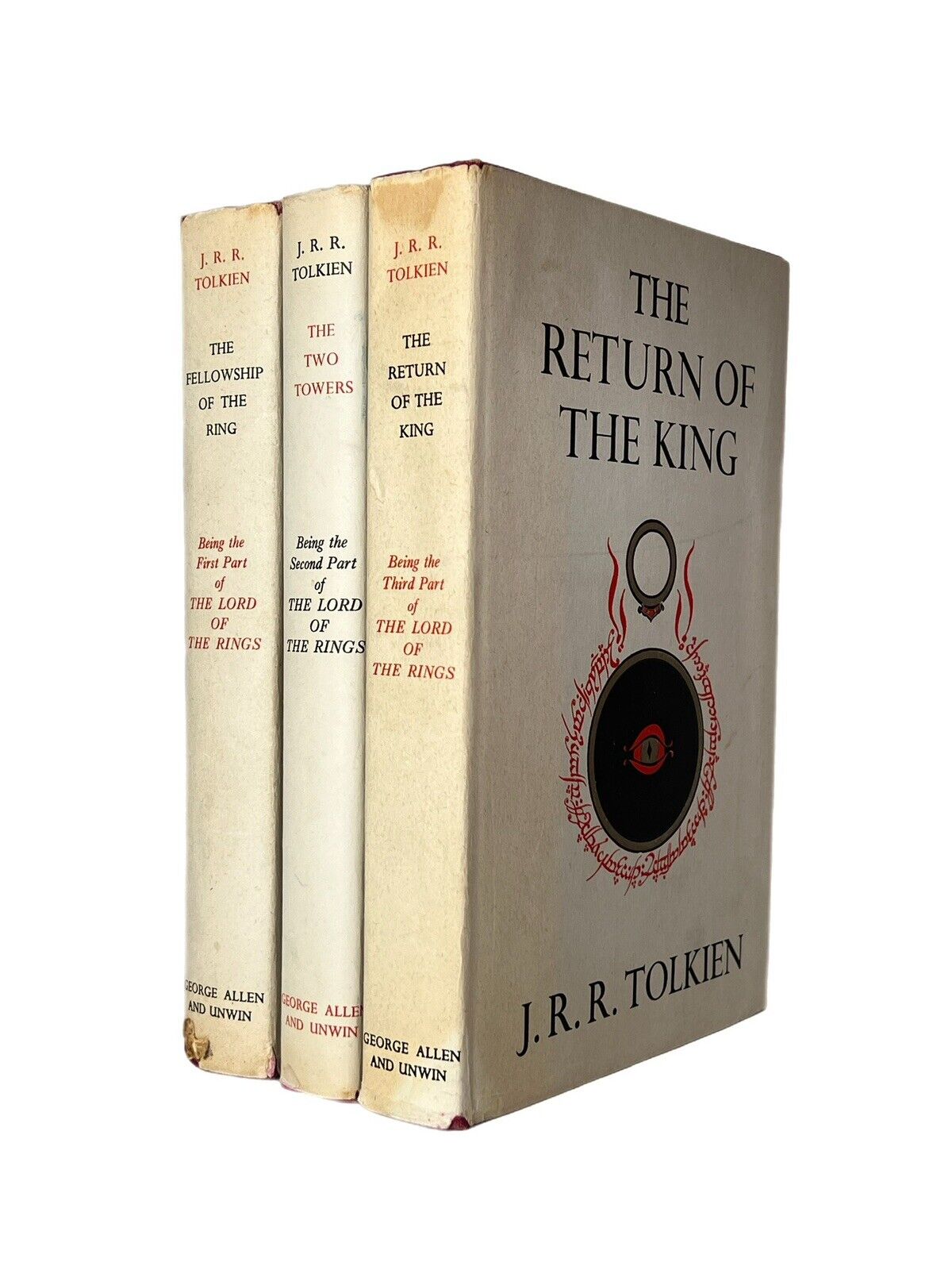 The Lord of the Rings by J.R.R. Tolkien First Edition Set with Original Dust Jackets!