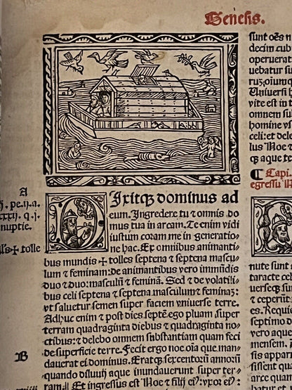 1516 Illustrated Bible - Post Incunable