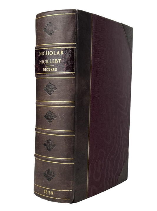 Nicholas Nickleby by Charles Dickens 1839 First Edition