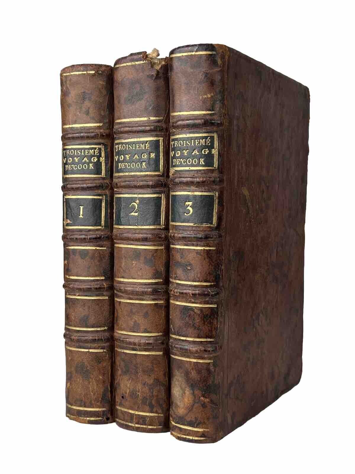 The Third Voyage of Captain Cook 1785 Very Rare Pirated Edition