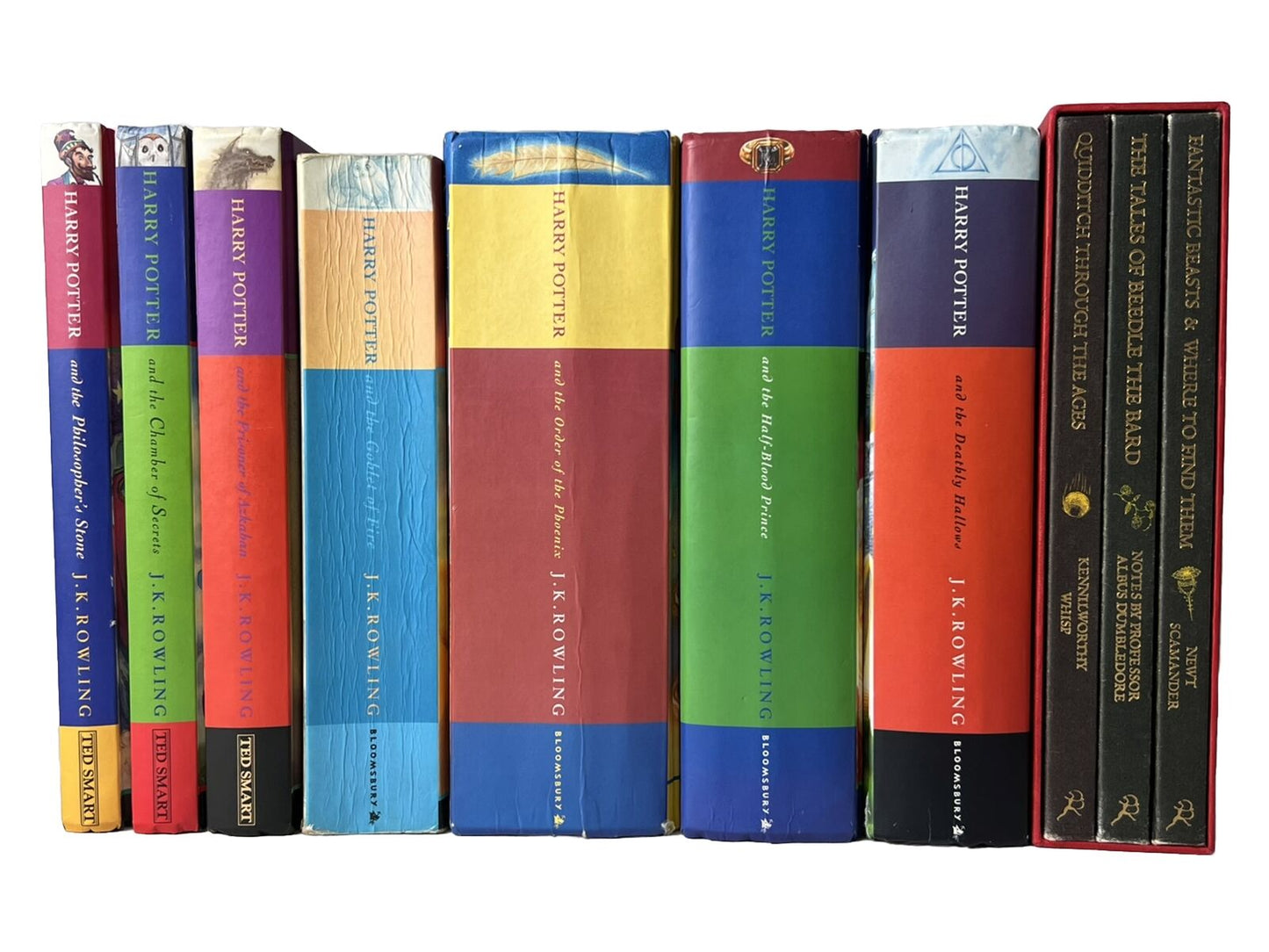 The Harry Potter Books Series 1997-2007 First Edition 2/1/1/1/1/1/1 Impressions