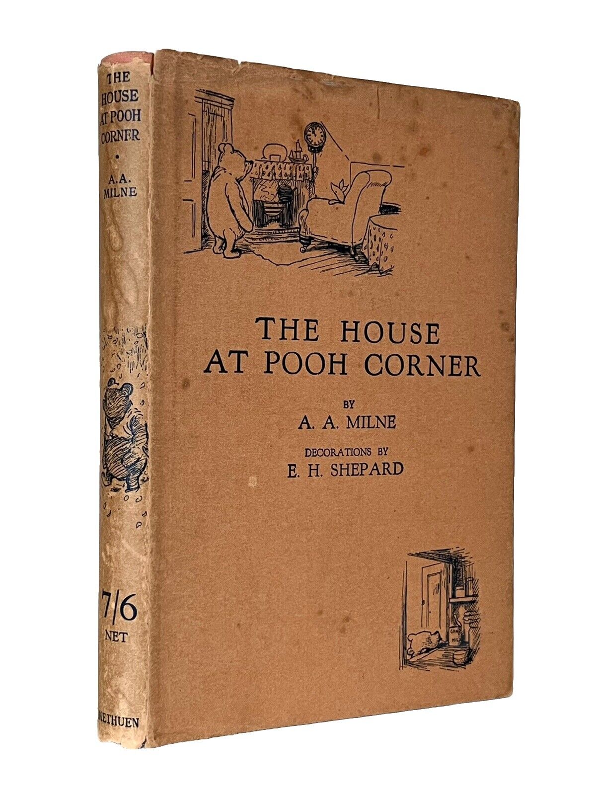 The House at Pooh Corner by A. A. Milne 1928 First Edition First Impression IMP Dust Jacket